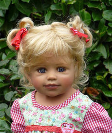 Реалистичная кукла Вторник блондинка от автора Monika Levenig от Master Piece Dolls
