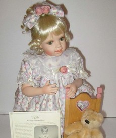 Фарфоровая кукла Элла от автора  от Ashton-Drake
