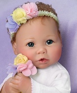 кукла младенец, кукла дочка, подарок для дочки, куклы для девочек - Коллекционная кукла День ради мамы