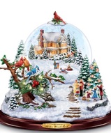 Рождественские подарки, подарок к Новому году - Зимний снежный шар