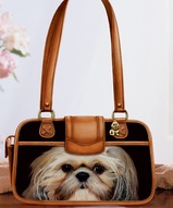 Сумки с собачками, подарки для собаковода  - Сумка шицу ши-тцу шиатцу