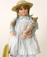 Фарфоровые куклы купить недорого - Сара