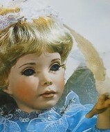 Фарфоровые куклы купить недорого - Ангел мира