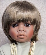 Редкие фарфоровые куклы купить - Эрика