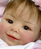 Силиконовые куклы, куклы коллекционные , куклы реборн - Кукла младенец Brianna 
