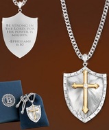 Тренды в бижутерии 2020 года  - Мужской кулон Сила в Боге