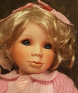Маленькие куклы, фарфоровые куклы, интерьерная кукла, кукла со своей куклой - Коллекционная кукла Бренда с куклой