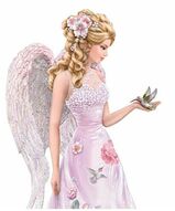 Фарфоровые статуэтки ангелов , винтажные статуэтки - Ангельская красота