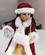 Маленькие куклы Готц - Рождественская