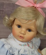 Куклы младенцы, коллекционные куклы - Kayla с кроликом
