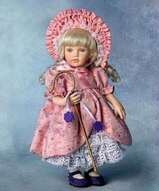 Фарфоровая кукла коллекционная  - Пастушка