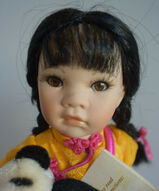 Маленькие фарфоровые куклы , миниатюрные куклы - Mei Mei