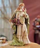 Красивые фарфоровые статуэтки коллекционные - Ирландская Роза