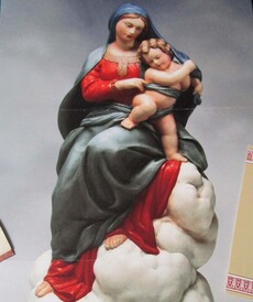 Мадонна с младенцем от автора  от Franklin Mint