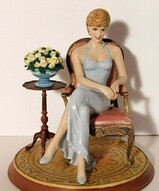 Красивые фарфоровые статуэтки коллекционные - Дианна навсегда