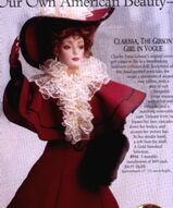 Фарфоровые куклы, дамы эпохи , редкие куклы - Кларисса Gibson Girl