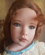 Коллекционные куклы, фарфоровые куклы - Девочка стрекоза