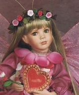 Фарфоровые куклы коллекционные - Валентинки