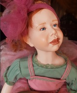 Фарфоровые куклы авторские, эмоциональные куклы - Пеппи
