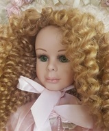 Большие куклы, фарфоровые куклы, куклы коллекционные, интерьерная кукла - Кукла в дворцовом стиле Антуанетта