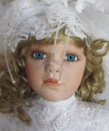 Большие фарфоровые куклы - Невеста Рэчелл