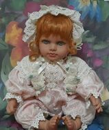 Виниловая кукла, кукла младенец, винтажная кукла, интерьерная кукла - Коллекционная кукла в Викторианском стиле