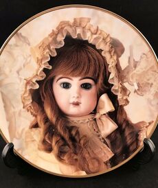 Тарелка Портрет Колетт от автора  от Franklin Mint