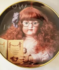 Тарелка Портрет Софии от автора  от Franklin Mint