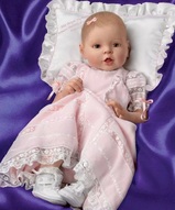 Фарфоровая кукла. Кукла младенец. Портретная кукла - Принцесса Шарлотта Кембриджская