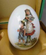 Винтажный фарфор, немецкий фарфор, пасхальные подарки  - Пасхальное яйцо 1980