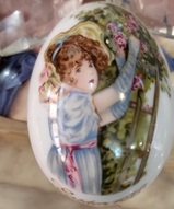 Винтажный фарфор, немецкий фарфор, пасхальные подарки  - Пасхальное яйцо 1976