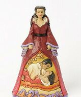 Унесённые ветром коллекция, статуэтки, фигурки киногероев, фигурка Скарлетт - Скарлетт в красном платье