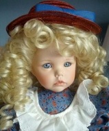 фарфоровая кукла, коллекционная кукла, куклы дианны эффнер - Хилари