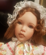 Фарфоровые куклы, коллекционные куклы, кукла для души - Стефания