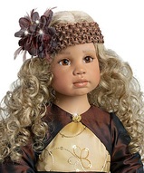 Виниловая кукла, коллекционная кукла, куклы Angela Sutter - Янтарь 