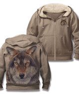 лимитированный выпуск, куртка с волками, эмблема волк, подарок для байкера, подарок мужчине - Эксклюзивная куртка Волк байкеру