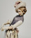 Статуэтка Леди с гончей от автора Bruno Merli от Capodimonte 4
