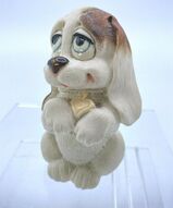 фарфоровые фигурки собак, итальянский фарфор Каподимонте - Фарфоровая статуэтка Самый сладкий