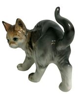 фарфоровые статуэтки кошек, фигурки фарфоровые кошки, фарфоровый кот,
фарфоровые статуэтки котов - Фарфоровая статуэтка кота или кошечки