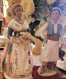 Фарфоровая статуэтка Испанская пара от автора  от Lladro и других бренды