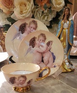 Чайная пара купить, чайная пара ангелы - Чайная пара Ангелы целуются 3 пр.