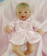 Маленькие куклы младенцы, коллекционные куклы - Джулия