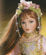 Фарфоровая кукла Mundia - Анна