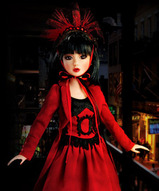 Виниловая шарнирная кукла - Delilah Red Velvet BJD