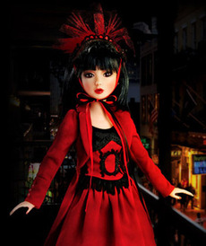 Delilah Red Velvet BJD от автора  от Ashton-Drake