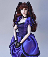 Виниловая шарнирная кукла - Люсиль невеста Дракулы BJD