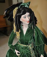 Фарфоровая кукла Скарлетт О’Хара, коллекционная кукла, Унесённые ветром - Скарлетт О’Хара 56546