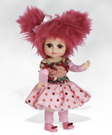 Миниатюрная кукла - Ruella Raspberry BJD