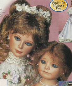 Пара кукол "Мать и дочь" от автора  от Paradise Galleries