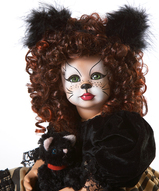 Фарфоровая кукла-кошка - Mama Kitty